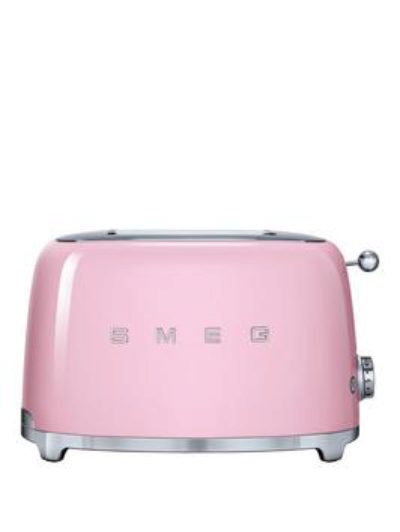 Smeg 2-Slice Toaster - Pink